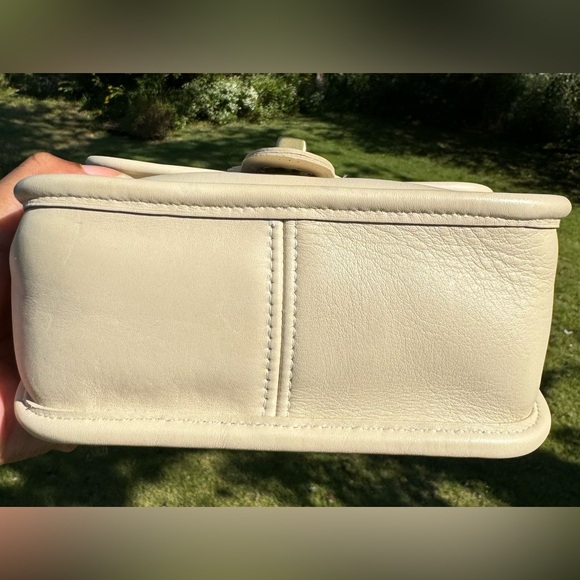 Vintage Coach Winnie Top Handle 9023 Bone - Picture 9 of 13